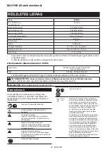 Preview for 28 page of Makita AC001G Instruction Manual