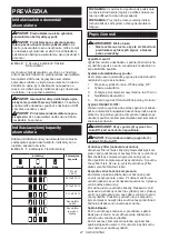 Preview for 47 page of Makita AC001G Instruction Manual