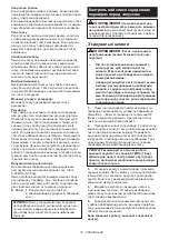 Preview for 73 page of Makita AC001G Instruction Manual