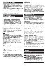 Preview for 121 page of Makita AC001G Instruction Manual