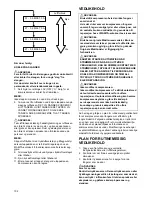 Preview for 102 page of Makita AC320H Instruction Manual