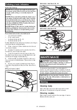 Preview for 20 page of Makita ADSA01 Instruction Manual