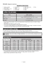 Preview for 3 page of Makita Adventure ADML812 Instruction Manual