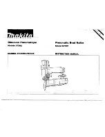 Preview for 1 page of Makita AF502 Instruction Manual