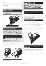 Preview for 8 page of Makita AF635 Instruction Manual