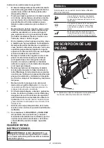 Preview for 21 page of Makita AF635 Instruction Manual