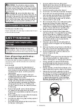 Preview for 6 page of Makita AN454 Instruction Manual