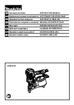 Preview for 1 page of Makita AN711H Instruction Manual