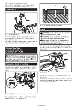 Preview for 5 page of Makita AN935H Instruction Manual