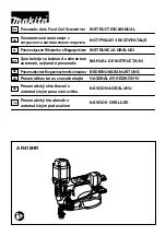 Makita AR410HR Instruction Manual preview