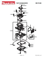 Preview for 4 page of Makita BBX7600N Parts Breakdown