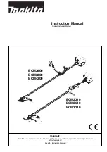 Preview for 1 page of Makita BCM2600 Instruction Manual