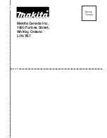 Preview for 9 page of Makita BO4551 Instruction Manual