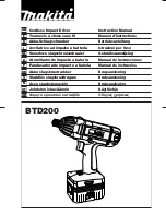 Preview for 1 page of Makita BTD200 Instruction Manual