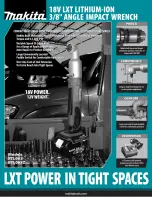 Preview for 1 page of Makita BTL063 Specifications