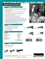 Preview for 2 page of Makita BTL063 Specifications