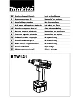 Makita BTW121 Instruction Manual preview