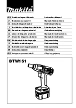 Preview for 1 page of Makita BTW151 Instruction Manual