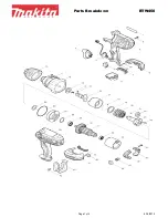 Makita BTW45 Parts Breakdown preview