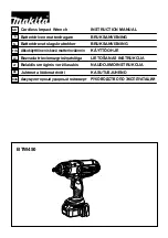 Makita BTW450 Instruction Manual preview