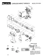 Preview for 1 page of Makita BTWI50SA Parts Manual