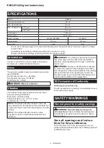 Preview for 4 page of Makita CC301D Instruction Manual