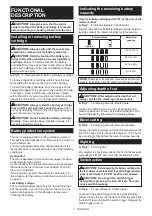 Preview for 7 page of Makita CC301D Instruction Manual