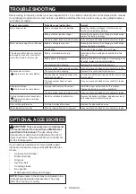 Preview for 16 page of Makita CE001G Instruction Manual