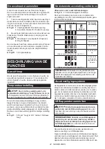 Preview for 42 page of Makita CJ106D Instruction Manual