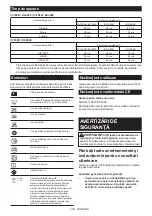 Preview for 206 page of Makita CJ106D Instruction Manual