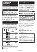 Preview for 210 page of Makita CJ106D Instruction Manual