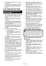 Preview for 10 page of Makita CL001G Instruction Manual