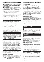 Preview for 22 page of Makita CL001G Instruction Manual