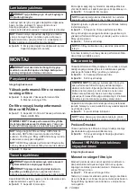 Preview for 96 page of Makita CL001G Instruction Manual