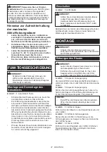 Preview for 37 page of Makita CL070D Series Instruction Manual