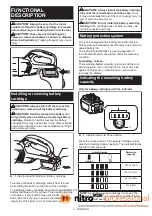 Preview for 4 page of Makita CL106FDZW Instruction Manual