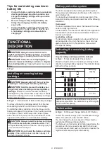 Preview for 9 page of Makita CL107FD Instruction Manual