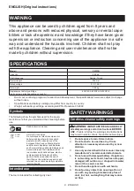 Preview for 8 page of Makita CL111D Instruction Manual