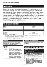 Preview for 21 page of Makita CL111D Instruction Manual