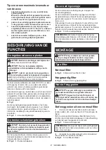 Preview for 37 page of Makita CL111D Instruction Manual