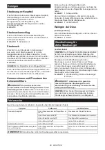 Preview for 29 page of Makita CL114FD Instruction Manual