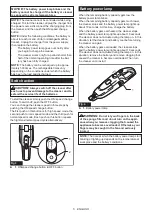 Preview for 5 page of Makita CL115FD Instruction Manual