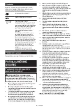 Preview for 28 page of Makita CL117FD Instruction Manual