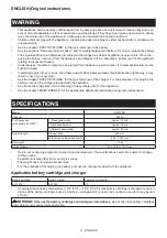 Preview for 9 page of Makita CL117FDX4 Instruction Manual