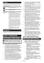 Preview for 10 page of Makita CL117FDX4 Instruction Manual