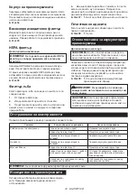 Preview for 43 page of Makita CL117FDX4 Instruction Manual