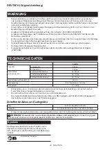 Preview for 23 page of Makita CL121DSA Instruction Manual