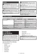 Preview for 47 page of Makita CL121DSA Instruction Manual