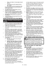 Preview for 66 page of Makita CL121DSA Instruction Manual