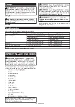 Preview for 14 page of Makita CL121DZ Instruction Manual